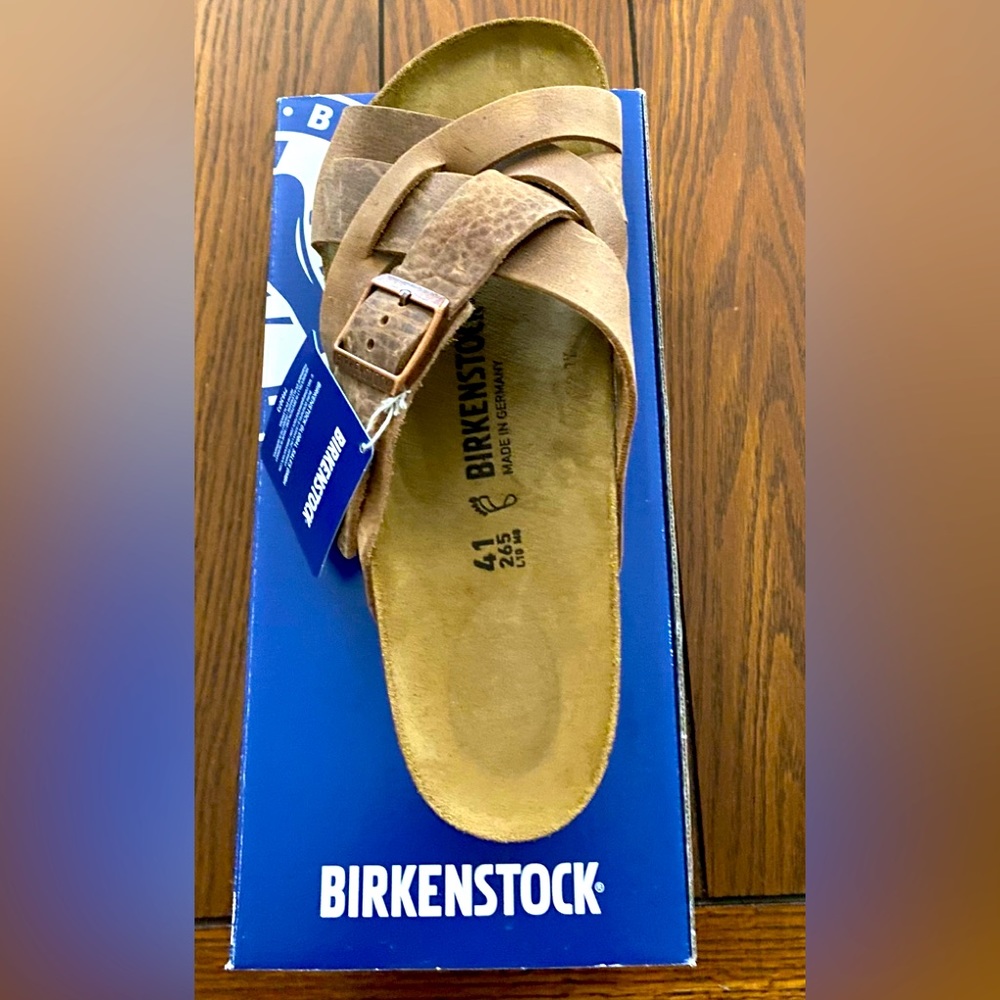 Birkenstock Lugano Style Size 41 NWT